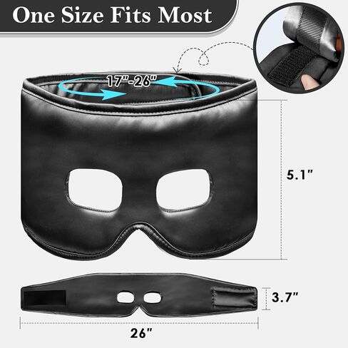 Thermorelief Sinus Mask, Heated Face Mask for Sinus Pressure, Migraine & Headache Relief, USB Corded Face Heating Pad with 3 Temperature Settings & 30-Min Auto Shut-Off in Saudi Arabia