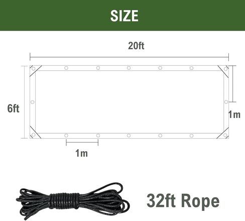 Clear Tarps with Grommets Clear Waterproof Tarp Transparent Tarpaulin Clear Plastic Rainproof Tarp Cover for Winter Cover Plants Chicken Coop Greenhouse Garden Patio Furniture Pets (3ft×6ft) in Saudi Arabia