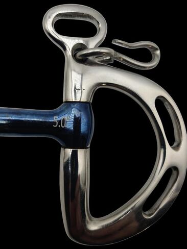 Uxeter Kimberwick Correction Bit with Sweet Iron Mouth – 5″ Medium Ported Blue Sweet Iron Mouth in Saudi Arabia
