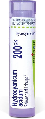 Boiron Hydrocyanicum Acidum 200CK Homeopathic Medicine for Painful Hiccups - 80 Pellets in Saudi Arabia