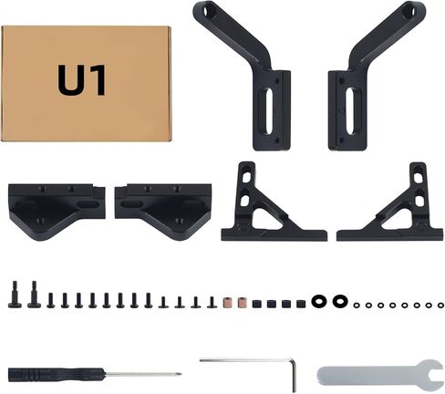 FYSETC Upgraded Metal Parts for Snapmaker-U1 Door: Assembly All Metal CNC Door Hinge 180/270° Adjustable Easy to Swivel Compatible with Snapmaker U1 3D Printer Not for J1 J1S in Saudi Arabia
