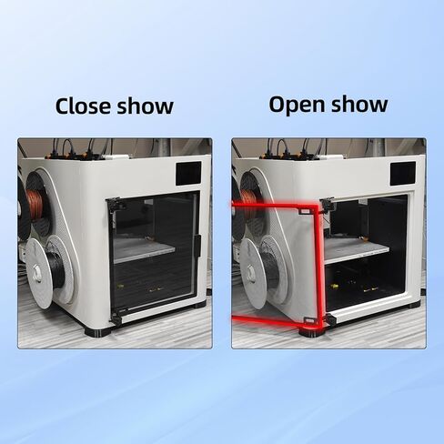 FYSETC Upgraded Metal Parts for Snapmaker-U1 Door: Assembly All Metal CNC Door Hinge 180/270° Adjustable Easy to Swivel Compatible with Snapmaker U1 3D Printer Not for J1 J1S in Saudi Arabia