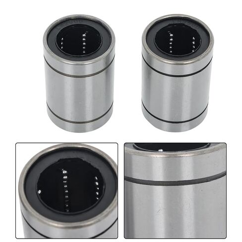 findmall Smooth Motion LM25UU Linear Bearings 12 Pcs - 25mm Bore 40mm OD for 3D Printer and CNC Router Builds and Upgrades in Saudi Arabia