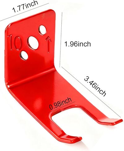 Fire Extinguisher Mounts & Brackets,8 Pack Fire Extinguisher Brackets and Holders, Fire Extinguisher Wall Hook Holder Hanger for 10 lb fire Extinguisher Mount in Saudi Arabia