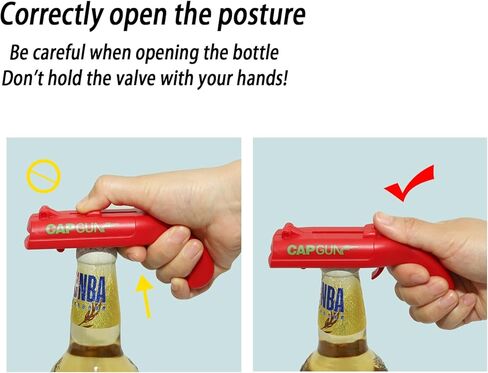 3PCS Beer Bottle Opener,Beer Bottle Cap Launcher & Opener, Funny Party Gadget Shoots Over 20 Feet | Novelty Gift for Parties, Family Gatherings & Outdoor BBQs in Saudi Arabia
