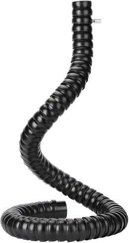 Industrial Smoke Extraction Hose with Hood for Laser Engraver & Soldering Fume - Ducting for Welding & Marking, 3/5/6 Ft Options, 160MM ID (1m/3.3 ft) in Saudi Arabia