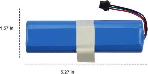 MULS 8800mAh L900 Vacuum Cleaner Battery Replacement for AIRROBO T10 T10+, Coredy L900X L900W, UONI S1 V980 Series, Onson J30 Pro, Kyvol Cybovac E31 S31, NEABOT N2 Robot Vacuum Cleaner in Saudi Arabia