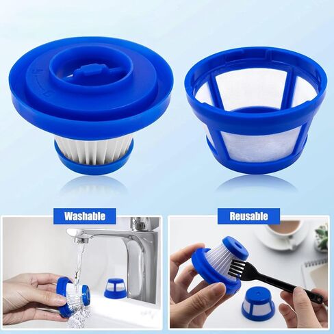 2 Pcs Filter Accessories for Eufy HomeVac H11 and H11 Cordless Handheld Vacuum Cleaner in Saudi Arabia