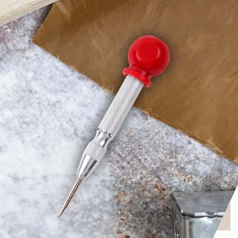 Center Punch, 5-Inch Automatic Center Punch for Metal, Adjustable Impact Spring Loaded Center Punch Tool in Saudi Arabia
