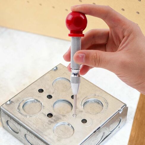 Center Punch, 5-Inch Automatic Center Punch for Metal, Adjustable Impact Spring Loaded Center Punch Tool in Saudi Arabia