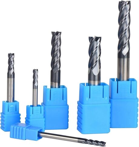 Tungsten Carbide End Mill 1pc/1mm 2mm 3mm 4mm 5mm 6mm 8mm 10mm 12mm 14mm 16mm 18mm 20mm HRC45 Spiral Bit Milling Cutter Tools Router Bits Engraving(D10 10 75) in Saudi Arabia