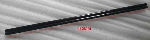 Carbon Fiber Tubes 12mm od x 10mm x 430mm 2PC Roll Wrapped Carbon Fiber Pipes for Quadcopter Multicoptor Frame Body Landing Gear 3D Printer Glossy Surface in Saudi Arabia