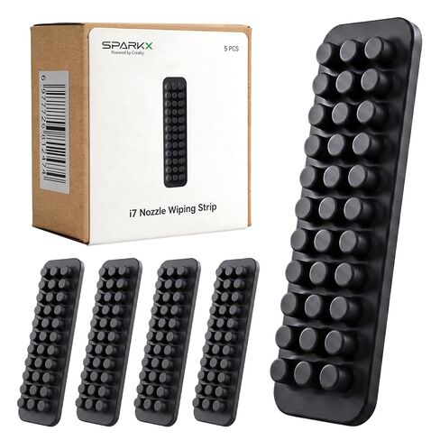 Creality Official SPARKX i7 Nozzle Wiper, 5PCS SPARKX i7 Nozzle Mouth Wiper Strips, Cleaning Nozzle Remove Residual Filament, Optimize Printing Experience in Saudi Arabia