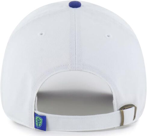 Seattle Sounders FC Two-Tone Clean Up Adjustable Hat White in Saudi Arabia