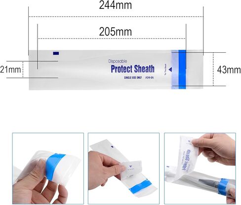 Disposable Protect Sheath Sleeve Cover A04-6A US Warehous 500Pcs a Sete in Saudi Arabia