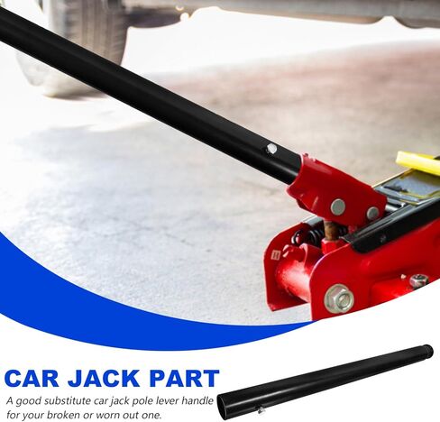 DOITOOL 3 Ton Floor Jack Handle Replacement: Horizontal Hydraulic Jack Handle Replacement Upper jac k Pole Lever Car Automotive jac k Accessories for Lifting Weight, Black in Saudi Arabia