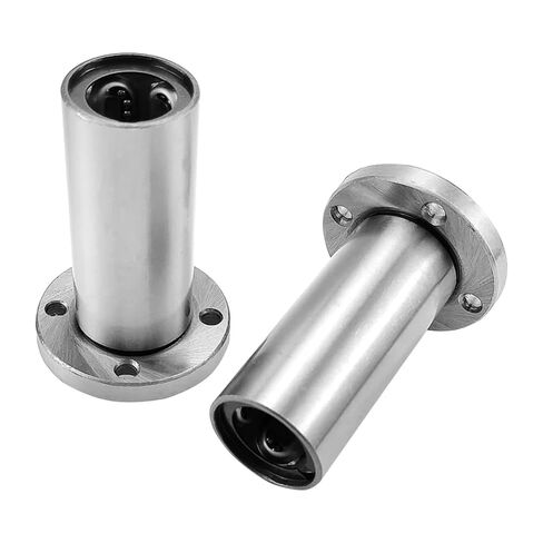 4 قطعة قفص فولاذي مقاوم الحركة الخطية تحمل LM8GA LM10GA LM12GA LM16GA LM20GA(LMF16LGA 16X28X70mm) in Kuwait