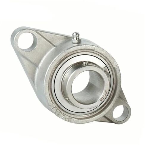 1PCS SUCFL207 304 Stainless Steel Outer Spherical Bearing Diamond Belt Base Insert Bearing in Saudi Arabia