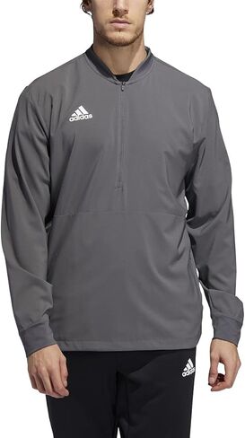 adidas Long Sleeve 1/4 Zip Top - Men's Casual in Saudi Arabia