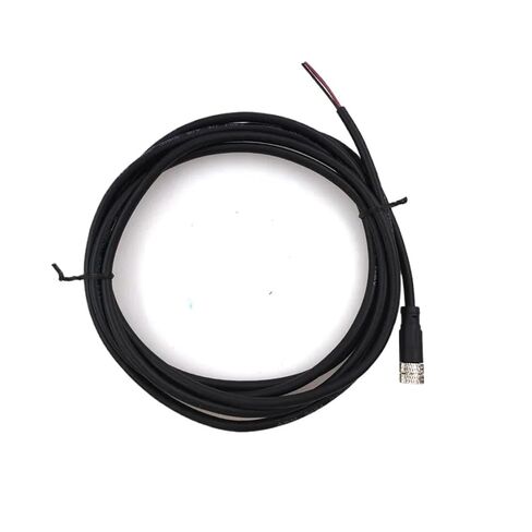 1PCS 2m M8 Sensor Connector Waterproof Male and Female 3Pin 4Pin 2m(3P Female Straight) in Saudi Arabia