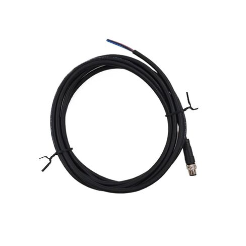 1PCS 2m M8 Sensor Connector Waterproof Male and Female 3Pin 4Pin 2m(3P Female Straight) in Saudi Arabia