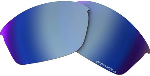 Oakley AOO9008LS Flak Jacket Rectangular Replacement Sunglass Lenses, Prizm Road, 63 mm in Saudi Arabia