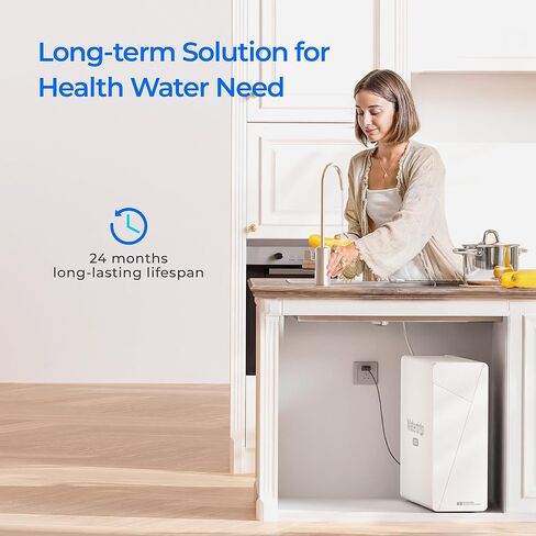 Waterdrop X8-F3 Filter, Replacement for All X8 800 GPD Series Reverse Osmosis System, Reduce PFAS, 24-month Lifetime in Saudi Arabia