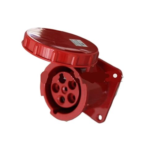 Industrial Waterproof Concealed Straight Socket 125A/380V/IP67/IP44 SF-345 in Saudi Arabia