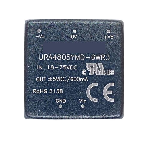 URA4805YMD-6WR3DC-DC وحدة الطاقة 18-75 فولت إلى الإيجابية والسلبية 5V600mA 6 واط in Kuwait