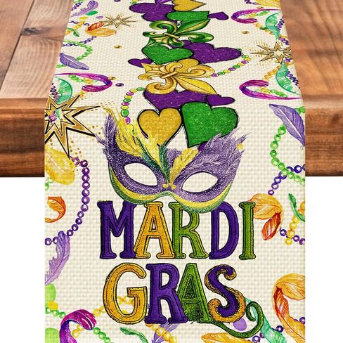 Mexican Floral Table Runner Seasonal Holiday Kitchen Dining Linen Table Decoration for Indoor Outdoor Home Party Decor 13 x 72 Inch in Saudi Arabia
