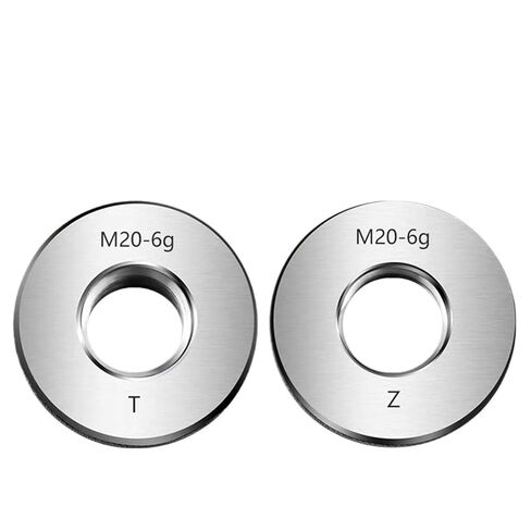 1SET(1*GO+1*NOGO) 6g M2-M8 Non-Standard Metric Fine Tooth Thread Ring Gauge 6g Measure Tool M2 M3M4 M5 M6 M7 M8(M3X0.35 T Z) in Saudi Arabia