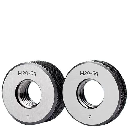 1SET(1*GO+1*NOGO) 6g M2-M8 Non-Standard Metric Fine Tooth Thread Ring Gauge 6g Measure Tool M2 M3M4 M5 M6 M7 M8(M3X0.35 T Z) in Saudi Arabia