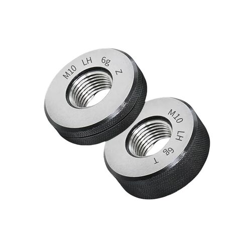 1 مجموعة (1 * GO + 1 * NOGO) 6 جرام دقة اليد اليسرى M57-M81 غير قياسي متري موضوع حلقة قياس أدوات القياس M61M62M63M64-M69(M65X1.5 LH T Z) in Kuwait