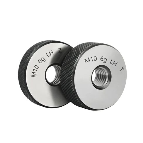 1 مجموعة (1 * GO + 1 * NOGO) 6 جرام دقة اليد اليسرى M57-M81 غير قياسي متري موضوع حلقة قياس أدوات القياس M61M62M63M64-M69(M65X1.5 LH T Z) in Kuwait