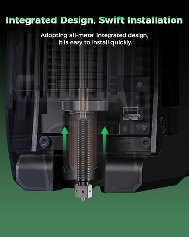 فوهة Creality الرسمية K2 Plus 0.4 مم، فوهة E3D ObxidianTM عالية التدفق، فوهة فولاذية صلبة بتصميم متعدد القنوات، طباعة عالية السرعة 600 مم/ثانية لطابعة Creality K2 Plus، K2 Pro، K2 ثلاثية الأبعاد in Saudi Arabia