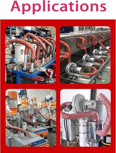 Length 100cm/39.4" Heat Resistant Flexible Ventilation Tube Silicone Air Duct Hose, for HVAC, Industrial Fume Extraction(D 6.3cm/2.5") in Saudi Arabia