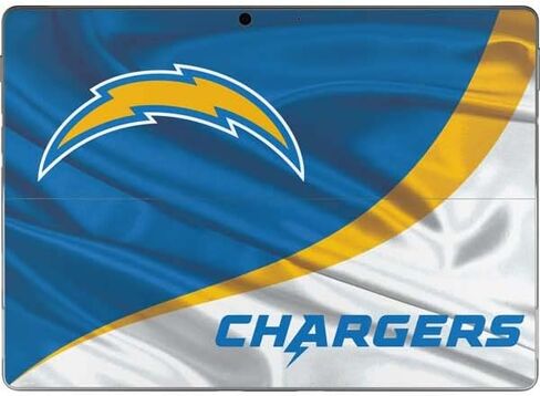 Skinit Tablet Decal Skin Compatible with Surface Pro 8 - Officially Licensed NFL Los Angeles Chargers Design in Saudi Arabia