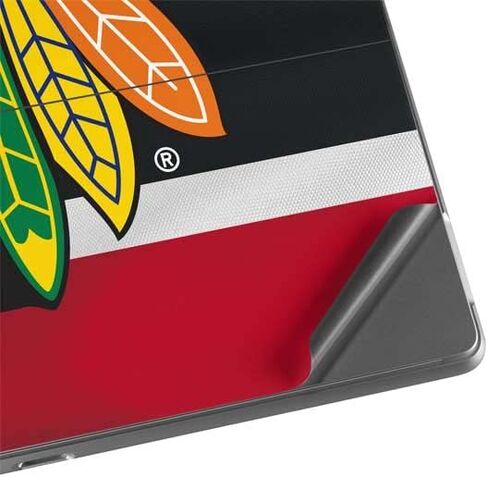 Skinit Tablet Decal Skin Compatible with Surface Pro 8 - Officially Licensed NHL Chicago Blackhawks Jersey Design in Saudi Arabia
