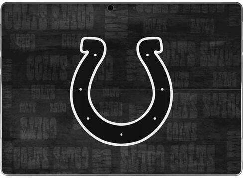 Skinit Tablet Decal Skin Compatible with Surface Pro 8 - Officially Licensed NFL Indianapolis Colts Black & White Design in Saudi Arabia