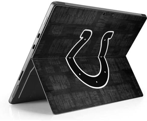 Skinit Tablet Decal Skin Compatible with Surface Pro 8 - Officially Licensed NFL Indianapolis Colts Black & White Design in Saudi Arabia