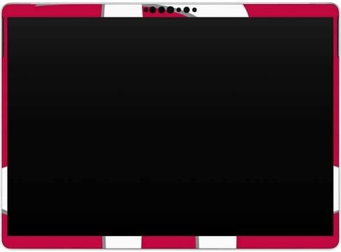 ملصق Skinit للكمبيوتر اللوحي متوافق مع Surface Pro 8 - تصميم شعار كبير مرخص رسميًا من NBA Houston Rockets in Saudi Arabia