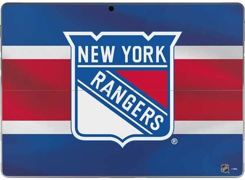 Skinit Tablet Decal Skin Compatible with Surface Pro 8 - Officially Licensed NHL New York Rangers Jersey Design in Saudi Arabia