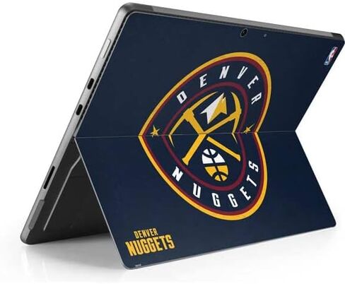 ملصق Skinit للكمبيوتر اللوحي متوافق مع Surface Pro 8 - تصميم مرخص رسميًا من NBA Denver Nuggets in Saudi Arabia