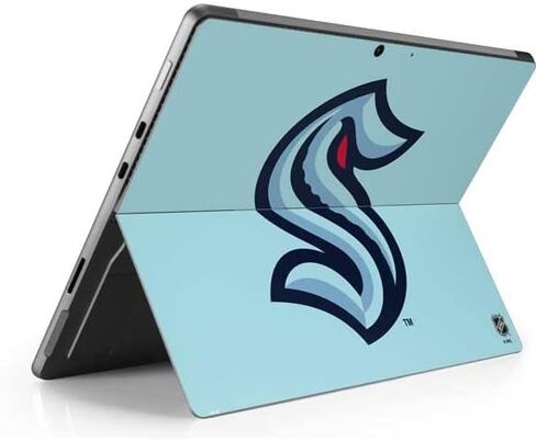 Skinit Tablet Decal Skin Compatible with Surface Pro 8 - Officially Licensed NHL Seattle Kraken Logo Design in Saudi Arabia