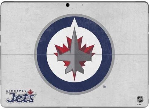 Skinit Tablet Decal Skin Compatible with Surface Pro 8 - Officially Licensed NHL Winnipeg Jets Distressed Design in Saudi Arabia