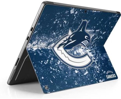 Skinit Tablet Decal Skin Compatible with Surface Pro 8 - Officially Licensed NHL Vancouver Canucks Frozen Design in Saudi Arabia