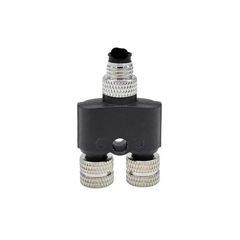 1PCS 3-4pin M8-4 1 to 2 Y-Type Adapter 1 Male to 2 Female Splitter Circular Sensor(3P) in Saudi Arabia