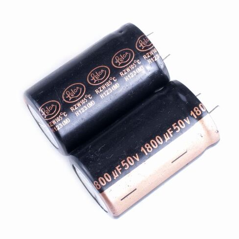 Aluminum Radial Electrolytic Capacitor Low ESR 33uF 50V Life 3000H 8x12mm High Ripple Current,Low Impedance 10pcs in Saudi Arabia