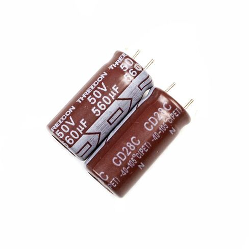 Aluminum Radial Electrolytic Capacitor Low ESR 33uF 50V Life 3000H 8x12mm High Ripple Current,Low Impedance 10pcs in Saudi Arabia