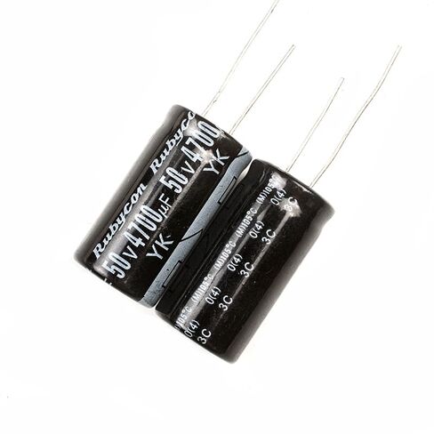 Aluminum Radial Electrolytic Capacitor Low ESR 33uF 50V Life 3000H 8x12mm High Ripple Current,Low Impedance 10pcs in Saudi Arabia